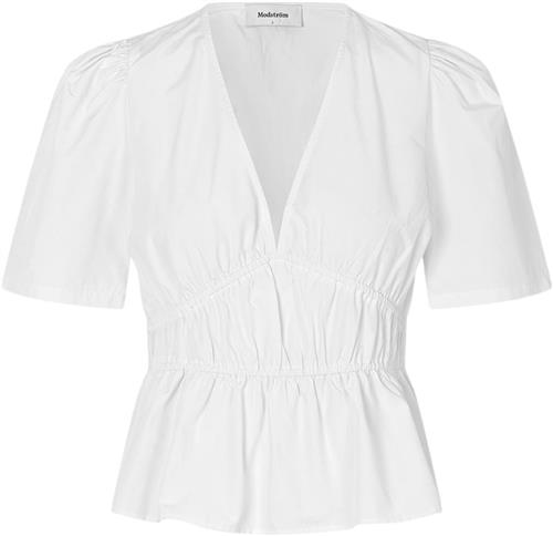 Modström Deenmd top Kvinde Soft White Toppe Str XL - hos Magasin