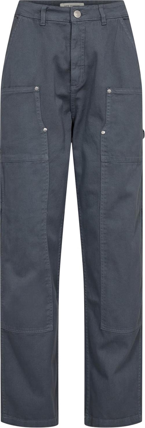 Sofie Schnoor Jeans Kvinde Charcoal Grey Straight Jeans Str 36 - hos Magasin