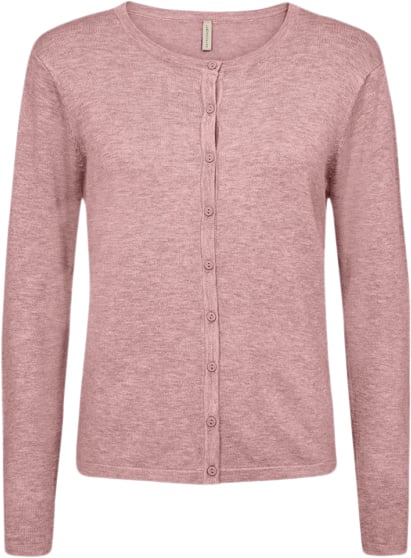 soyaconcept Scdollie 446 Cardigan Rosa Kvinde 94210 Rosa Cardigans Str L - Nylon hos Magasin