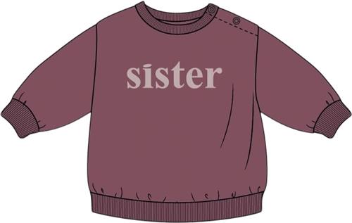 Se The New Tnsmolly Sweatshirt Str 80 cm - Crushed Berry Sweatshirts hos Magasin ved Magasin