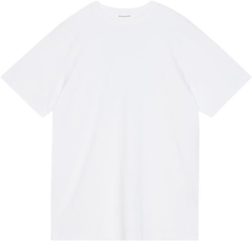 Wood Wood Wwmela Mask Tshirt Kvinde White Kortærmede T-shirts Str XL - hos Magasin