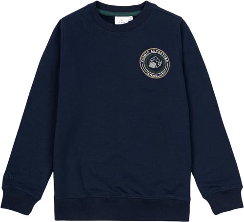 The New Tnmarcel Sweatshirt Str 110-116 cm/5-6 år - Navy Blazer Sweatshirts hos Magasin