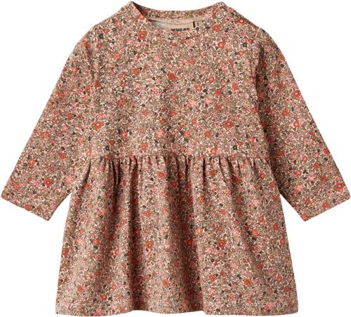 Wheat Jersey Kjole Sessa Str 2 år / 92 cm - Rose Flower Meadow Kjoler Bomuld hos Magasin