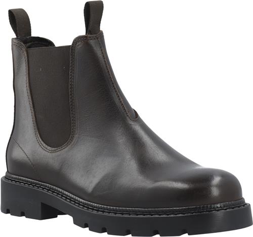 Bianco Biajeff Chelsea Boot Tumbled Leather Mand Dark Brown Chelsea Boots Str 41 - hos Magasin