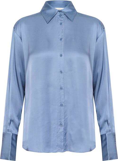 InWear Paulineiw Shirt Kvinde Flint Stone Skjorter Loose Fit Str 42 - hos Magasin