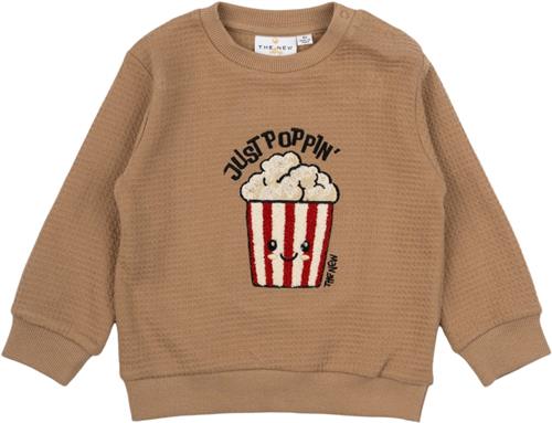 Se The New Tnsludvig Waffle Sweatshirt Str 74 cm - Tannin Sweatshirts hos Magasin ved Magasin