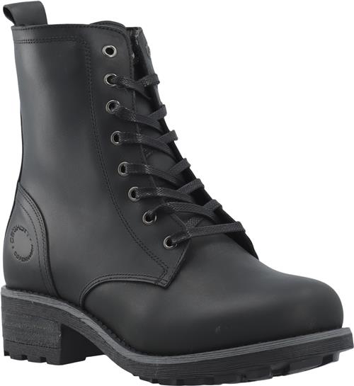 Cashott Caskarla Lace Boot WR Warm Lining Oil Nubuck Kvinde Black Snørestøvler Str 40 - hos Magasin