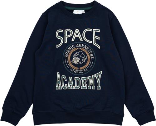 The New Tnmorten Sweatshirt Str 110-116 cm/5-6 år - Navy Blazer Sweatshirts hos Magasin