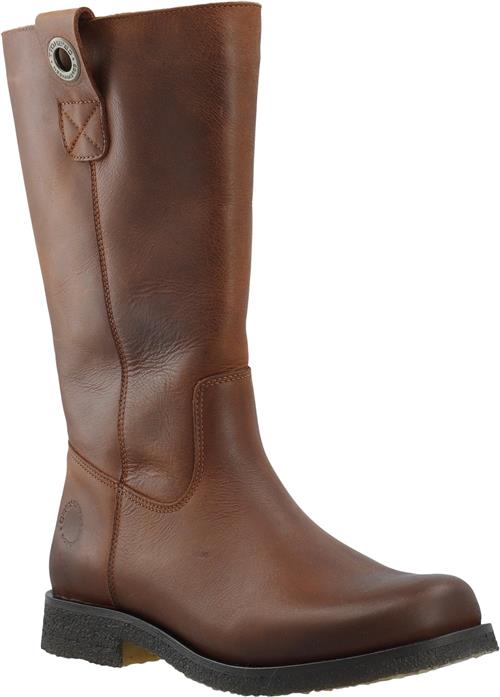 Se Cashott Casfreja Pull On Boot Warm Lining Pull Up Leather Kvinde Cognac Cowboy & Biker Str 41 - hos Magasin ved Magasin