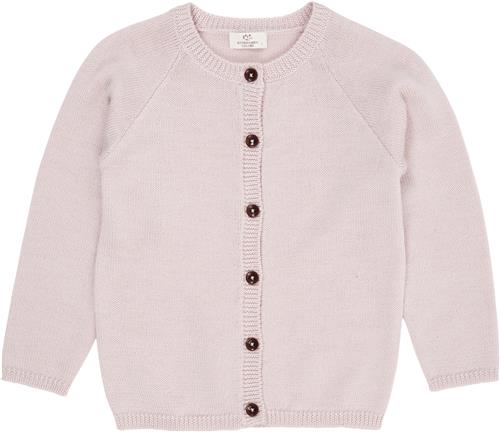 Copenhagen Colors Merino Knitted Cardigan Str 86 Merino - Dusty Rose Cardigans hos Magasin