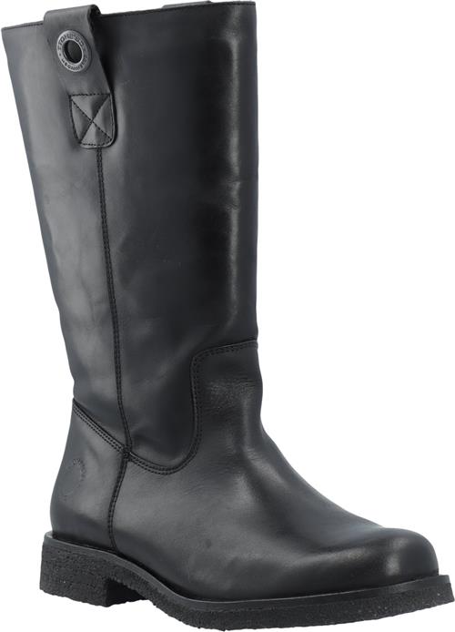 Se Cashott Casfreja Pull On Boot Warm Lining Pull Up Leather Kvinde Black Cowboy & Biker Str 42 - hos Magasin ved Magasin