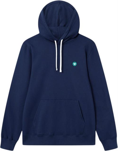 Se Wood Wood Ian Hoodie Gots Mand Navy Hoodies Str S - Bomuld hos Magasin ved Magasin