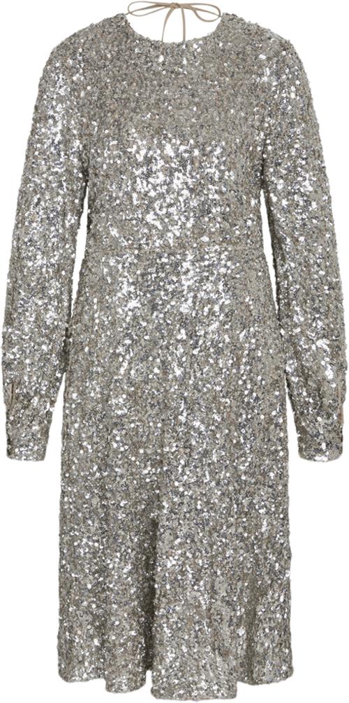 PBO Amaretto Dress Kvinde Champagne Midi Kjoler Str M - hos Magasin