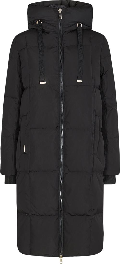 Mos Mosh Nova Square Down Coat Kvinde Black Dunjakker Str XS - hos Magasin