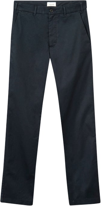 Wood Wood Marcus Light Twill Trousers Mand Blå Bukser Str 30 - Bomuld hos Magasin