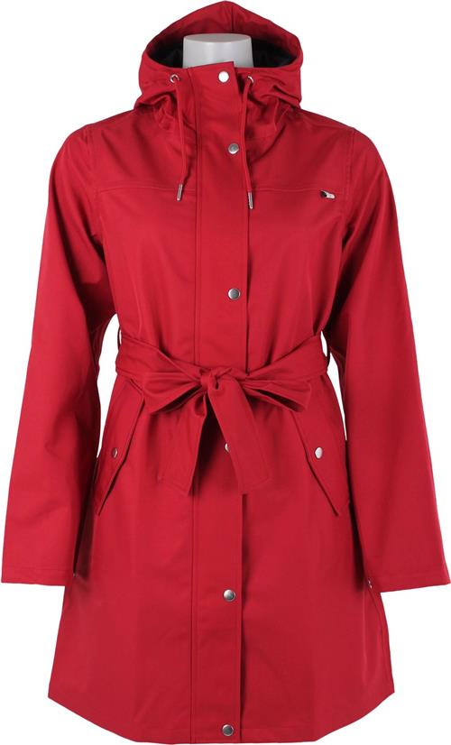 Danefæ Rainlover Raincoat Kvinde Dark Red Regnjakker Str XXXL - hos Magasin