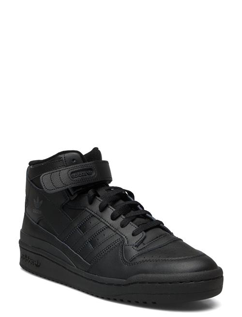 Se adidas Originals Forum Mid Adidas Originals Black ved Booztlet