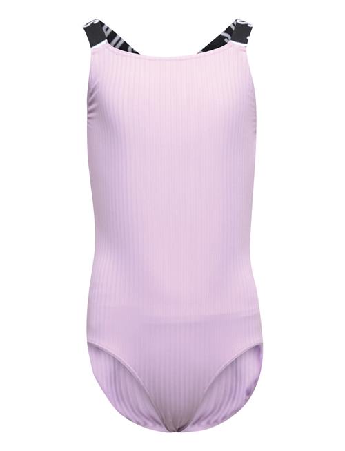 Lindex Swimsuit Bg Rib La Elastic Lindex Purple