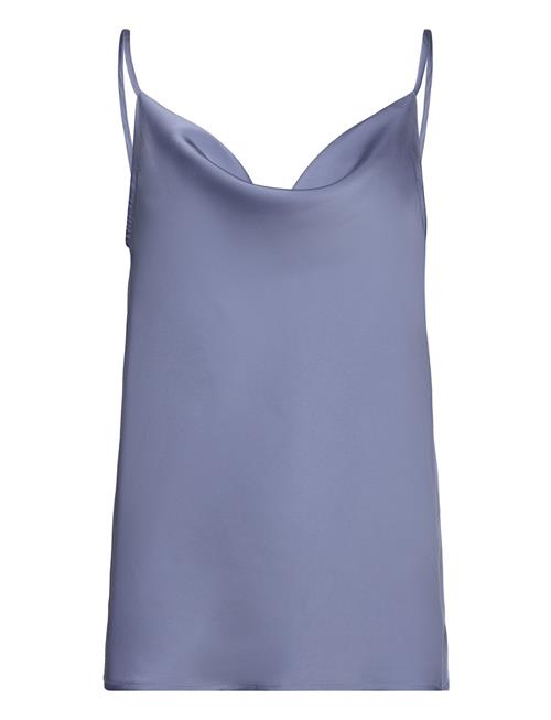 Vila Viravenna Singlet Strap Top/Dc Vila Blue