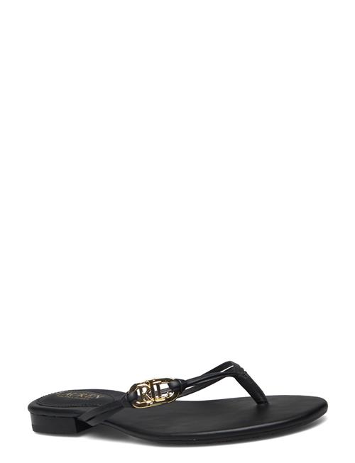 Se Lauren Ralph Lauren Soft Nappa-Emalia-Sn-Ffl Lauren Ralph Lauren Black ved Booztlet