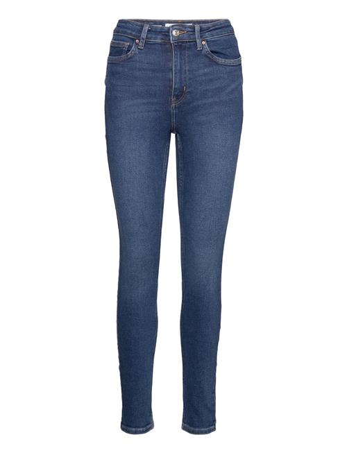 Mango High-Rise Skinny Jeans Mango Blue