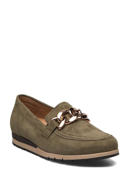 Se Gabor Sneaker Loafer Gabor Green ved Booztlet