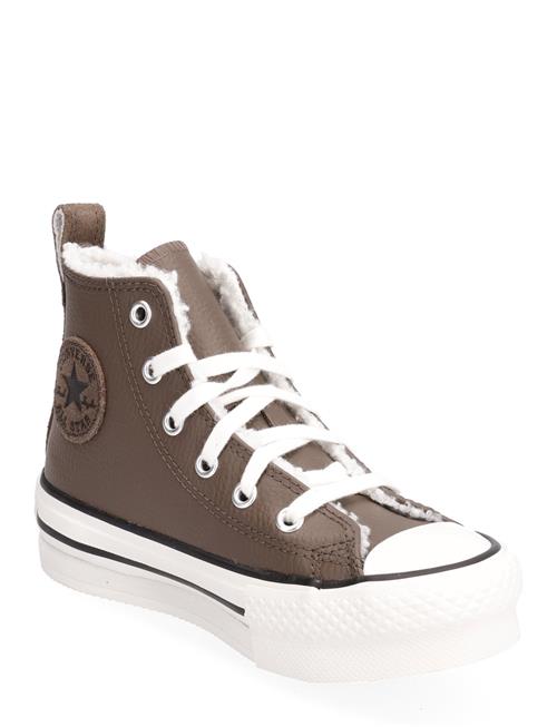 Se Converse Chuck Taylor All Star Eva Lift Converse Brown ved Booztlet