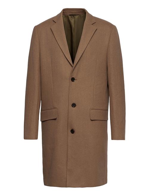 Lindbergh Recycled Wool Coat Lindbergh Brown