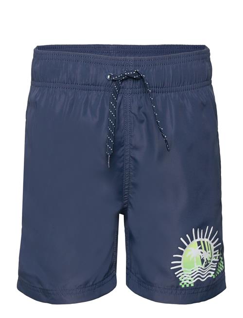 Lindex Swimshorts Bb Solid Surf Lindex Blue