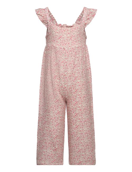 Lindex Jumpsuit Frill Detail And Smoc Lindex Pink