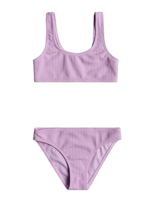 Se Roxy Aruba Rg Bralette Set Roxy Purple ved Booztlet