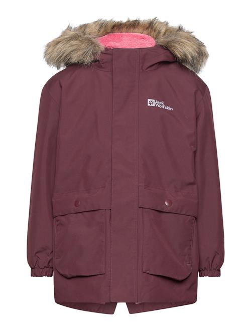 Jack Wolfskin Cosy Bear 3In1 Parka G Jack Wolfskin Burgundy