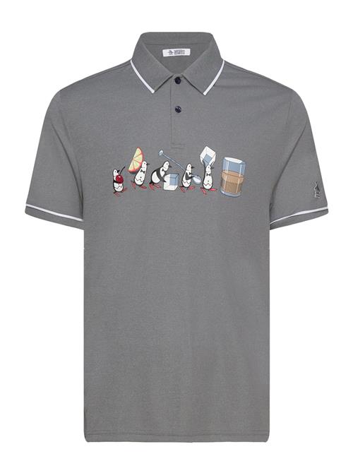 Original Penguin Golf The Barback Pete Oxford Polo Original Penguin Golf Grey