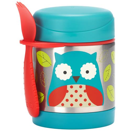 Skip Hop Zoo Madtermos Owl | Brun | 0