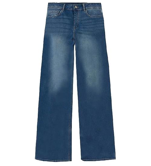 Se LMTD Jeans - NlfTeppi - Dark Blue Denim ved KidsWorld