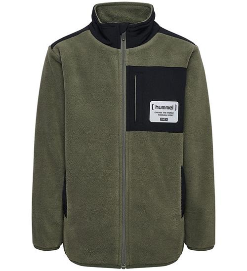 Hummel Fleecejakke - hmlDare - Dusty Olive