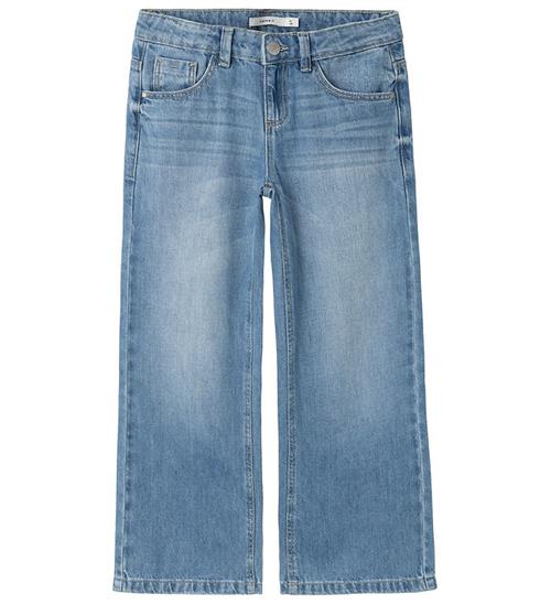 Se Name It Jeans - Wide - Noos - NkfRose - Medium Blue Denim ved KidsWorld