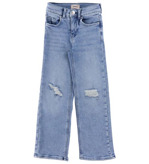 Se Kids Only Jeans - KogJuicy - Light Blue Denim ved KidsWorld