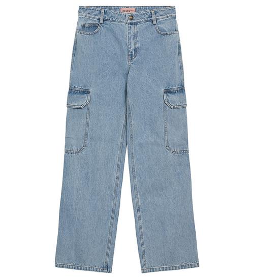 Se Designers Remix Jeans - Miles Pocket - Light Denim ved KidsWorld