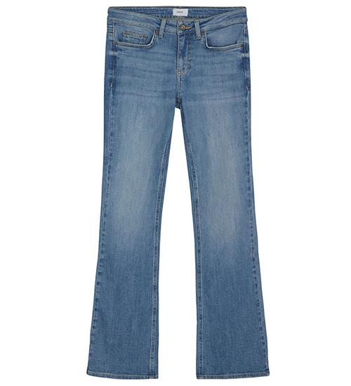 Se Grunt Jeans - Alabama Low Flare - BlÃ¥ ved KidsWorld