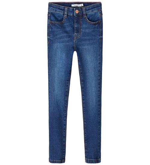 Se Name It Jeans - Noos - NkfPolly - Dark Blue Denim ved KidsWorld