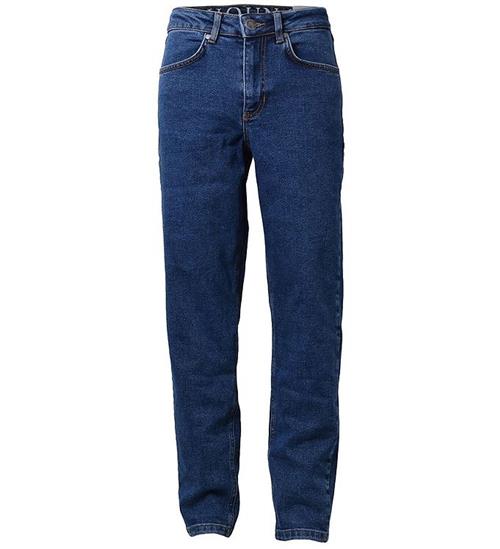 Se Hound Jeans - Printed Jeans - Blue Denim ved KidsWorld