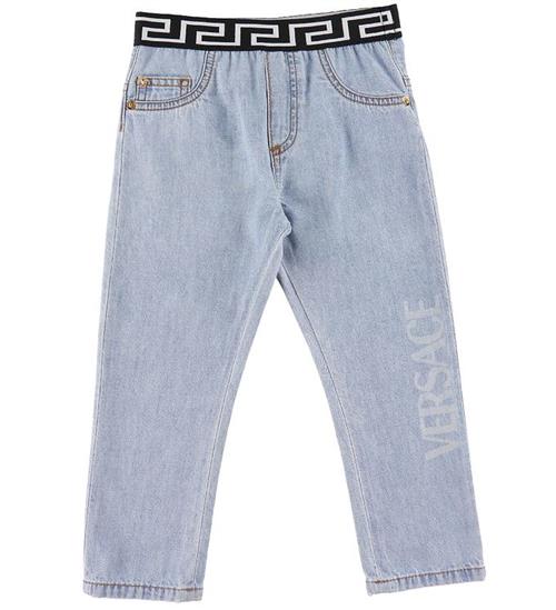 Se Versace Jeans - Logo Laser - LyseblÃ¥ ved KidsWorld