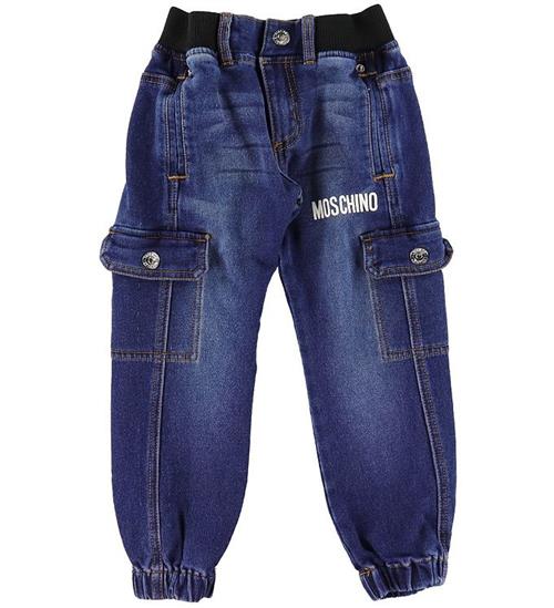 Se Moschino Jeans - BlÃ¥ Denim ved KidsWorld