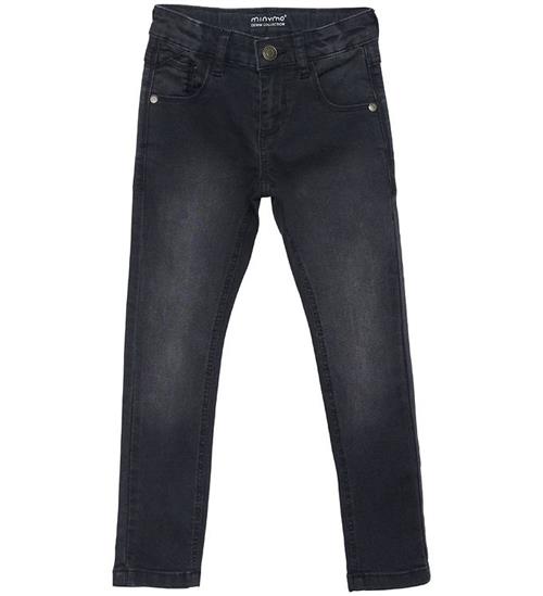 Se Minymo Jeans - Slim Fit - Grey Black ved KidsWorld