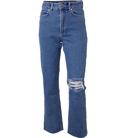 Se Hound Jeans - Ripped Denim - Worker Blue ved KidsWorld