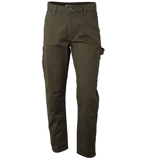 Se Hound - Worker Pants - Army Green ved KidsWorld