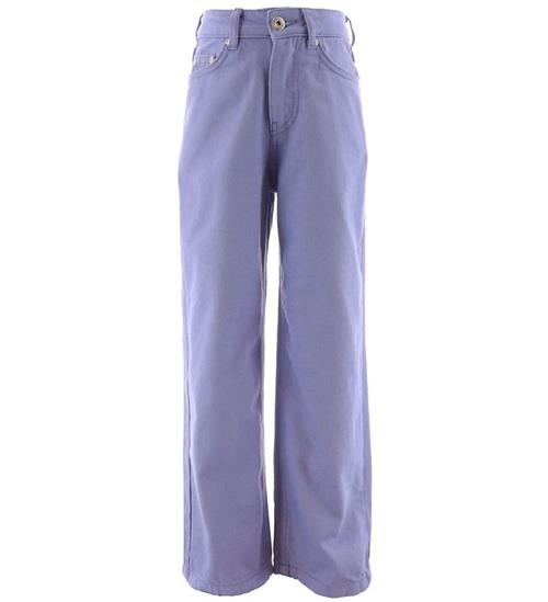 Se Grunt Jeans - Wide - Purple ved KidsWorld