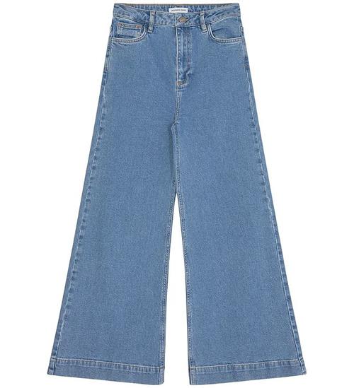 Se Designers Remix Jeans - Luce Wide - Medium Denim ved KidsWorld