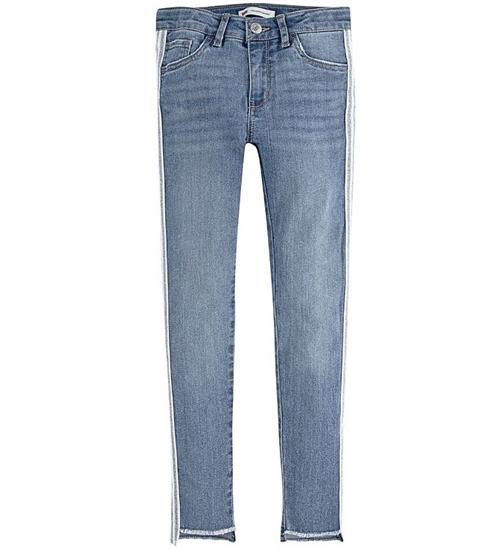 Levis Jeans - 710 Super Skinny - No Diggity m. SÃ¸lvstribe